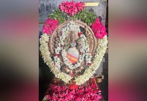 சக்கரத்தாழ்வாருக்கு  சுதர்ஷன ஜெயந்தி பூஜை 