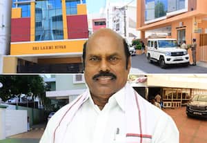 சாலையே போடாமல் ரூ.3.23 கோடி சுருட்டல்? திமுக முன்னாள் அமைச்சர் வேலு வீட்டில் ரெய்டு