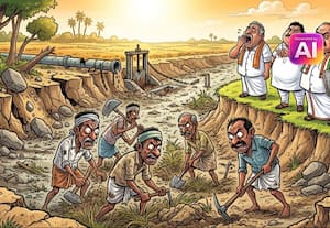 சேதமடைந்த மலட்டாற்றின் கரைப் பகுதிகள் ﻿ சீரமைக்கப்படுமா?; துார்வாரி பலப்படுத்த விவசாயிகள் கோரிக்கை