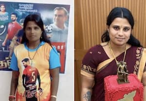  பேனரில் 2வதாக பெயர்; கலெக்டருடன் பெண் மந்திரி வாதம்