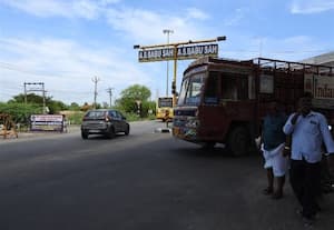  கீழம்பி - காஞ்சி அணுகு சாலையில் 'சிக்னல்' செயல்படாததால் சிக்கல்