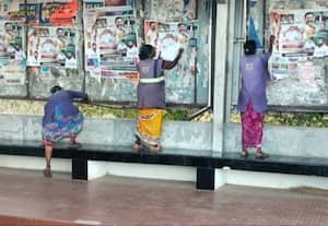  பதாகைகள், சுவரொட்டிகள் மாமல்லையில் அகற்றம்