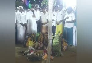  அம்மனுக்கு அன்னதான சீர் வழங்கி கிறிஸ்தவர்கள் வழிபாடு