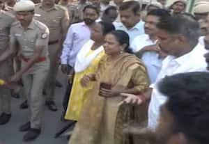 அமைச்சர் பதவி விலகக்கோரி சென்னையில் தடையை மீறி போராட்டம்; திமுகவினர் கைது