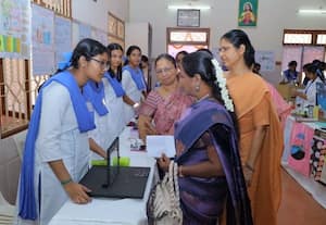  குளுனி பள்ளியில் அறிவியல் கண்காட்சி