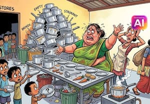  பள்ளிகளில் சத்துணவு வழங்குவதில் சிக்கல்  சம்பளம் நிலுவையால் உதவியாளர்கள் ஆப்சென்ட்  காலி பணியிடங்கள் அதிகரித்து வரும் அபாயம்