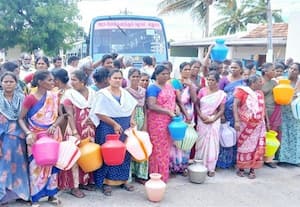  அரசு பஸ்களை சிறைபிடித்த மக்கள்; 6 மாதமாக குடிநீர் சப்ளை இல்லாததால்...