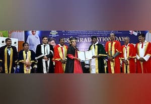  வெள்ளைச்சாமி நாடார் கல்லுாரி பட்டமளிப்பு விழா