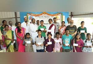  ஓவிய போட்டியில் வென்ற மாணவர்களுக்கு பரிசளிப்பு