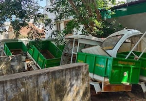  பழுதான பேட்டரி வாகனங்கள் நிதி ஒதுக்கியும் பணியில் தொய்வு