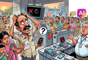 அரசு மருத்துவமனைகளில்  ஓ.பி., சீட்டு பெற முடியாமல் ﻿ தவிப்பு: ஆதார் மூலம் ஓ.டி.பி., பெற முடியாமல் நோயாளிகள் அவதி