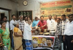  முதியோர்களுக்கு நலத்திட்ட உதவி தி.மு.க., மாநகர கவுன்சிலர் வழங்கல்
