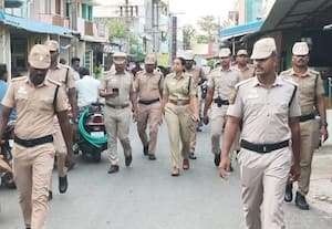  சங்கராபுரத்தில் எஸ்.பி., ஆய்வு