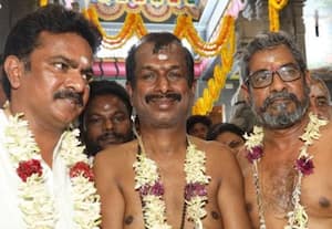  அரண்மனைப்புதுார் கோவில் மண்டல பூஜை துவங்கியது 