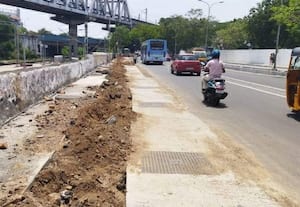 மாநகராட்சி முறையாக திட்டமிடாததால் ரூ.31 கோடி﻿ வீணடிப்பு! கிண்டி ரேஸ்கோர்ஸ் சாலை விரிவாக்கத்தில் குழப்பம்