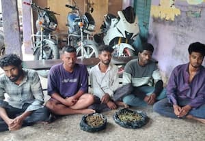  கஞ்சா விற்ற வழக்கில் 5 வாலிபர்கள் கைது
