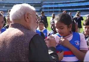 இரு நாடுகளின் உணர்வில் கலந்தது கிரிக்கெட்; மெல்போர்ன் கிரிக்கெட் மைதானத்தில் மோடி நெகிழ்ச்சி