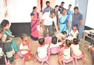  கல்வராயன்மலையில் அமைச்சர் வன்னி அரசு ஆய்வு