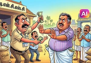 நெல் கொள்முதல் மையத்தில் நிர்ணயித்த தொகைக்கு மேல்  கமிஷன் தராதீங்க: தமிழ்நாடு நுகர்பொருள் வாணிப கழக அதிகாரிகள் 'பளிச்'