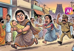 குழந்தையை கடத்தி சென்ற பெண்; தாயார் போலீசில் புகார்