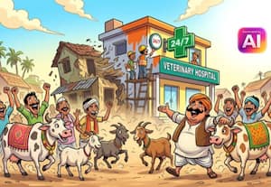  திருப்புவனத்தில் கால்நடை மருந்தகத்தை தரம் உயர்த்தவும் * கால்நடை வளர்ப்போர் கோரிக்கை