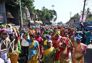  108 பால்குட ஊர்வலம்