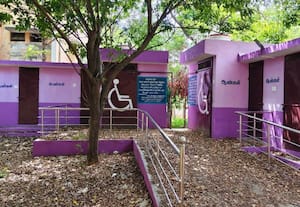  மாற்றுத்திறனாளிகள் நல அலுவலகத்தில் பூட்டியே கிடக்கும் சுகாதார வளாகம்