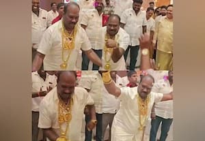 திமுக 'மாஜி' இல்ல விழாவில் கிலோ கணக்கில் நகை அணிந்து குத்தாட்டம் போட்ட கட்சி பிரமுகர்
