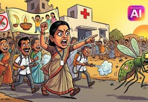 டெங்கு ஒழிப்பு விழிப்புணர்வு பேரணி