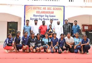  கேளம்பாக்கத்தில் எறிபந்து போட்டி ஆறுபடை வீடு பள்ளி அசத்தல்