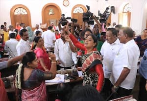 கோவை மாநகராட்சியில் காங்கிரஸ் - திமுக அடிதடி; கவுன்சிலர்கள் 5 பேர் சஸ்பெண்ட்