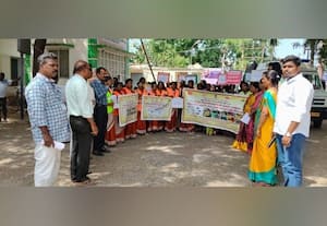  டெங்கு காய்ச்சல்  தடுப்பு விழிப்புணர்வு ஊர்வலம்