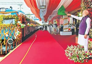  நாட்டின் முதல் ஹைட்ரஜன் ரயில் சேவை கொடியசைத்து தொடங்கி வைத்தார் மோடி