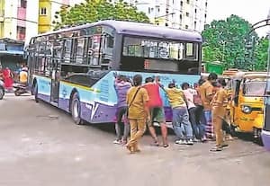 10 மாதங்களில் 1,770 முறை 'பிரேக் டவுன்' இப்படி ஓடுனா எப்படி?:சென்னையில் மின் பஸ்கள் கதி இதுதான் ; இதெல்லாம் சகஜம்தான் என்கிறது எம்.டி.சி.,