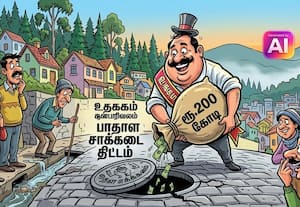 ஊட்டியில் உட்கட்டமைப்பு திட்ட பணிகளுக்கு ரூ.200 கோடி! அரசின் அனுமதி கிடைத்தவுடன் பணி துவங்கும்