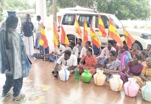  அடிப்படை வசதி கோரி கிராம மக்கள் முற்றுகை