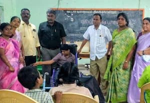  மாற்றுத்திறன் மாணவர்களுக்கு உதவி உபகரணங்கள் வழங்கல்