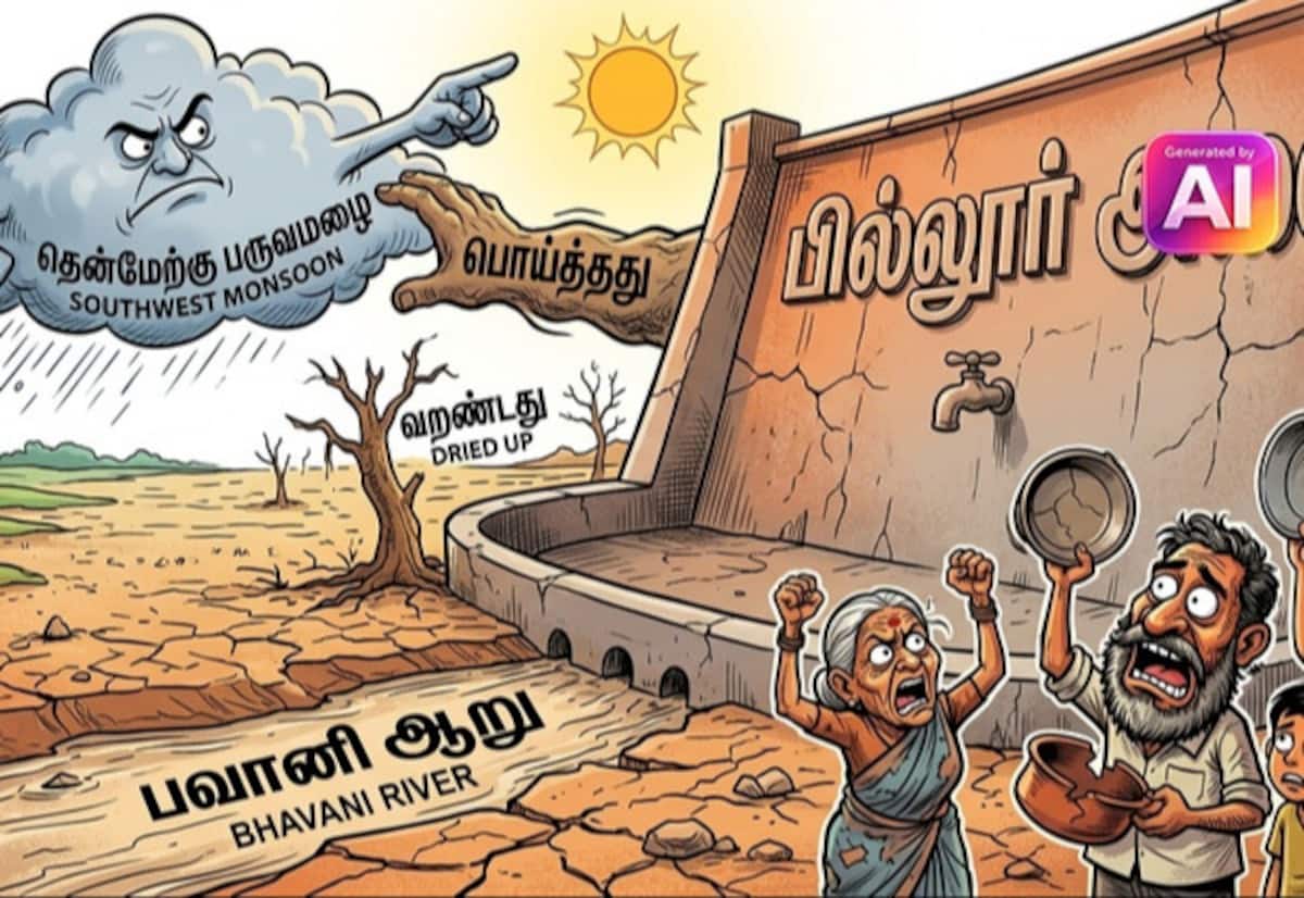 பொய்த்தது பருவமழை நிரம்பாத பில்லூர் அணை: வறண்டது பவானி ஆறு