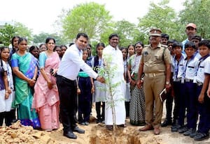 ஸ்ரீரங்கபூபதி பள்ளியில் வன மகா உற்சவம்