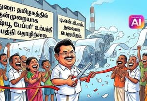  'டிஷ்யூ பேப்பர்' டி.என்.பி.எல்., தலைவர் பெருமிதம்