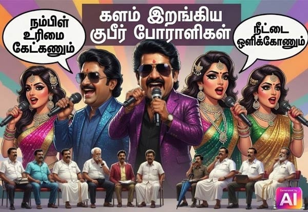 நீட் எதிர்ப்பு போராட்டம்; குபீர் போராளிகளுக்கு கொண்டாட்டம்!