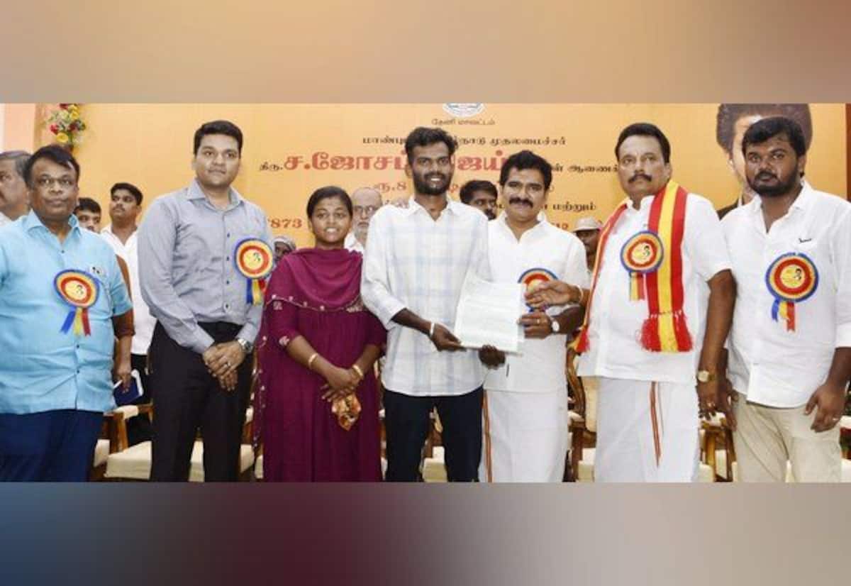 ரூ.57.76 கோடியில் நலத்திட்ட உதவி: அமைச்சர் நிர்மல்குமார் வழங்கினார்