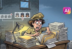  புதிய போலீசார் நியமனமில்லை பணிப்பளுவால் திணறும் நிலை