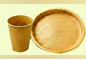  தேங்காய் சிரட்டையில் 'பிளேட்': காசிக்கு அனுப்பி சூழல் காக்க முயற்சி