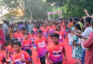  காரைக்குடியில் மாரத்தான் ஓட்டம்