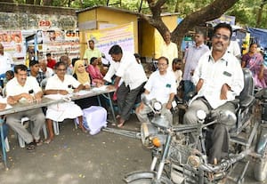  மாற்றுத்திறனாளிகள் கூட்டமைப்பு கையெழுத்து இயக்கம்