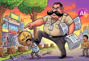 'தினமலர்'  செய்தி எதிரொலி : மரம் வெட்டிய 2 பேருக்கு தலா ரூ.1 லட்சம் அபராதம் 