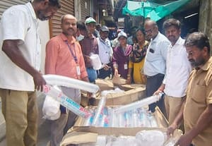  விழுப்புரம் மார்க்கெட்டில் 700 கிலோ பிளாஸ்டிக் பறிமுதல்