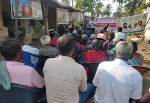 மேம்படுத்தப்பட்ட விதை உற்பத்தி விவசாயிகளுக்கு வெளிவளாக பயிற்சி