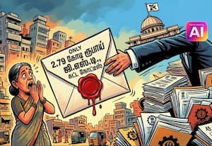  ரூ.2.79 கோடி ஜி.எஸ்.டி., பாக்கி; 65 வயது மூதாட்டி அதிர்ச்சி